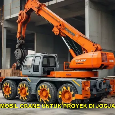 mobil crane untuk proyek di jogja